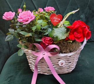 "Kwiatowe życzenia dla Babci” #06