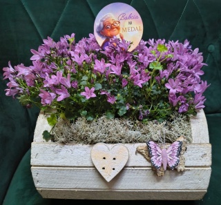 "Kwiatowe życzenia dla Babci” #10