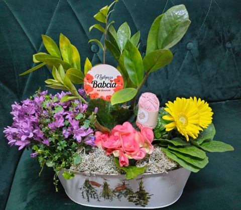 "Kwiatowe życzenia dla Babci” #11
