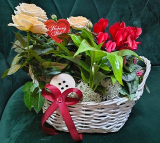 "Kwiatowe życzenia dla Babci” #12