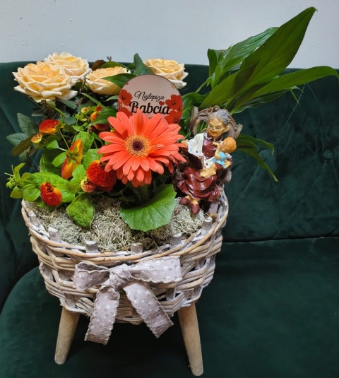 "Kwiatowe życzenia dla Babci” #21