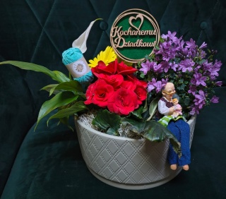 "Kwiatowe życzenia dla Dziadka" #13