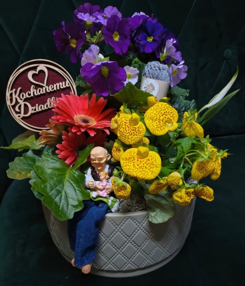 "Kwiatowe życzenia dla Dziadka" #18