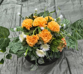 Stroik "ikebana" - goździki #032