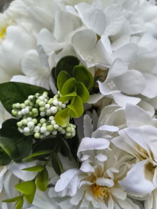 Stroik "ikebana" - hortensje #022