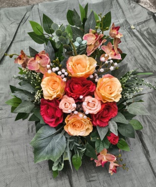 Stroik "ikebana" - róże #029